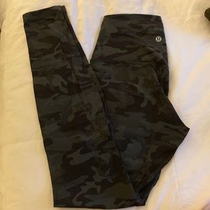 Lulu Lemon Align Leggings Camo